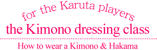 the Kimono dessing class